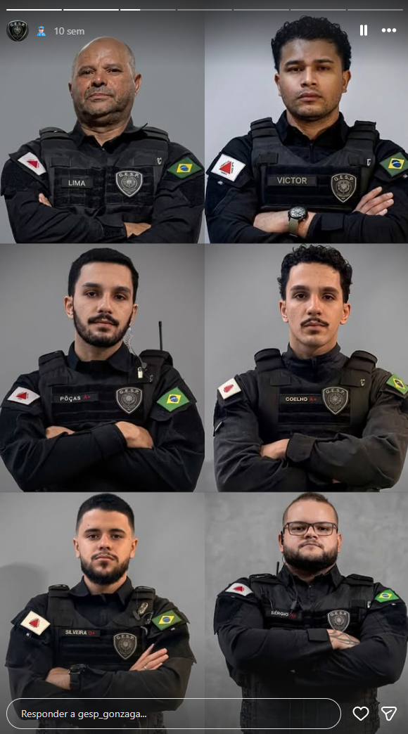 Time operacional da GESP GONZAGA